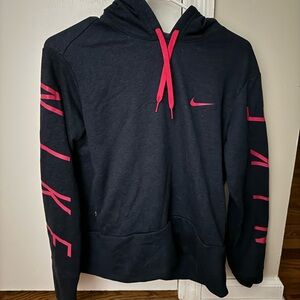 Nike Dri-Fit Navy Hoodie Size M